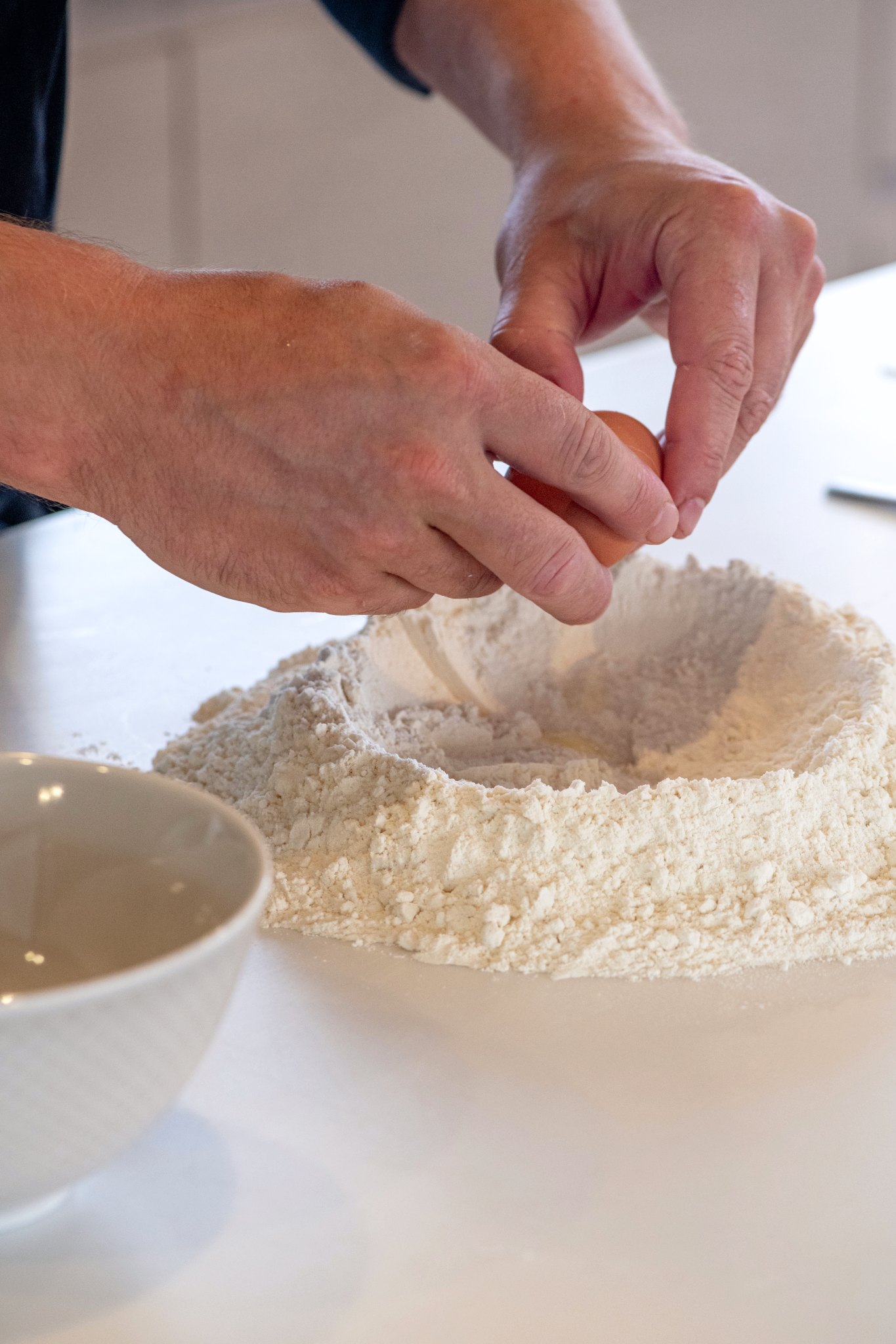Fresh bread made on board